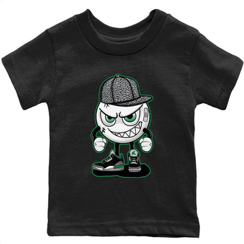 Jordan 3 Pine Green Sneaker Match Tees Mischief Emoji Sneaker Tees Jordan 3 Pine Green Sneaker Release Tees Kids Shirts