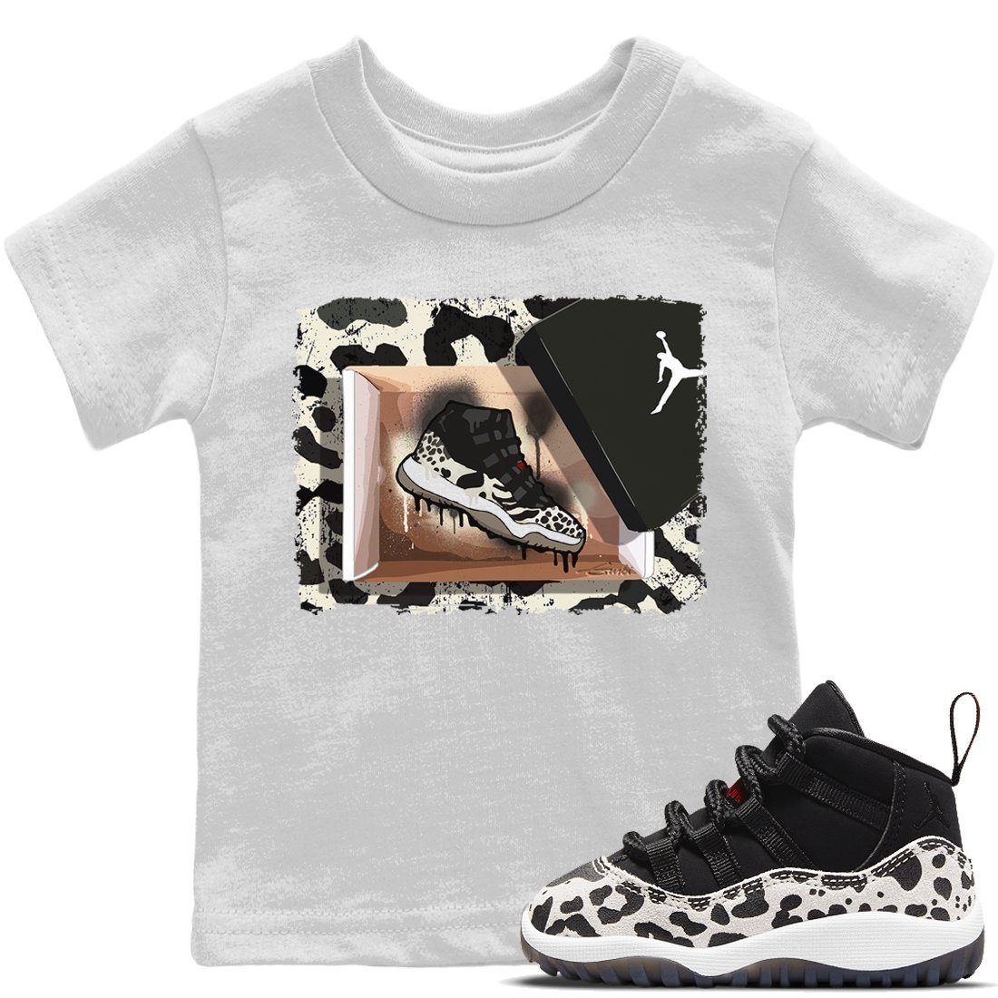 Jordan 11 Animal Instinct Sneaker Match Tees New Kicks Sneaker Tees Jordan 11 Animal Instinct Sneaker Release Tees Kids Shirts