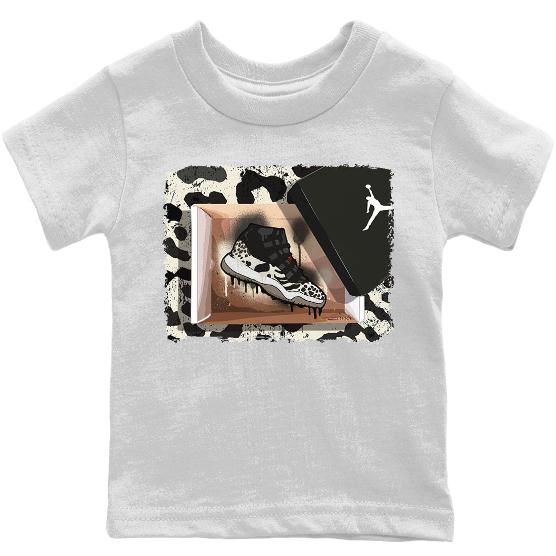 Jordan 11 Animal Instinct Sneaker Match Tees New Kicks Sneaker Tees Jordan 11 Animal Instinct Sneaker Release Tees Kids Shirts