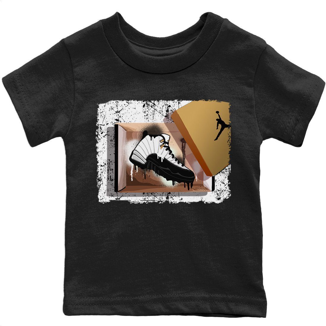 Jordan 12 Royalty Sneaker Match Tees New Kicks Sneaker Tees Jordan 12 Royalty Sneaker Release Tees Kids Shirts