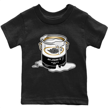 Jordan 12 Royalty Sneaker Match Tees Bucket Sneaker Tees Jordan 12 Royalty Sneaker Release Tees Kids Shirts