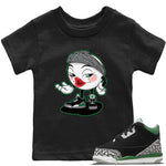 Jordan 3 Pine Green Sneaker Match Tees Sexy Emoji Sneaker Tees Jordan 3 Pine Green Sneaker Release Tees Kids Shirts