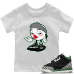 Jordan 3 Pine Green Sneaker Match Tees Sexy Emoji Sneaker Tees Jordan 3 Pine Green Sneaker Release Tees Kids Shirts