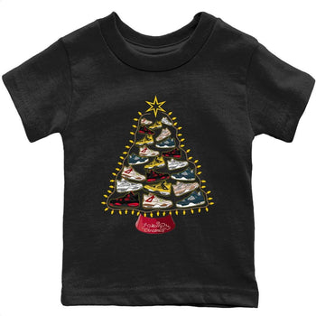 Jordan 4 Red Thunder Sneaker Match Tees Sneaker Christmas Tree Sneaker Tees Jordan 4 Red Thunder Sneaker Release Tees Kids Shirts