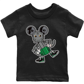 Jordan 3 Pine Green Sneaker Match Tees Toy Mouse Sneaker Tees Jordan 3 Pine Green Sneaker Release Tees Kids Shirts