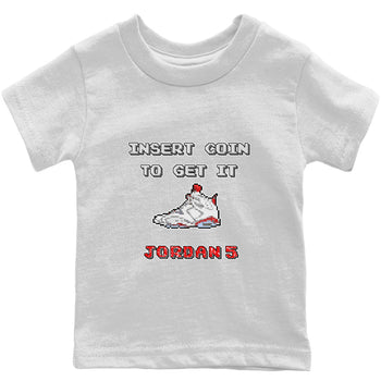 Jordan 6 Red Velvet Cookies Sneaker Match Tees Insert Coin Sneaker Tees Jordan 6 Red Velvet Cookies Sneaker Release Tees Kids Shirts