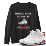 Jordan 6 Red Velvet Cookies Sneaker Match Tees Insert Coin Sneaker Tees Jordan 6 Red Velvet Cookies Sneaker Release Tees Unisex Shirts