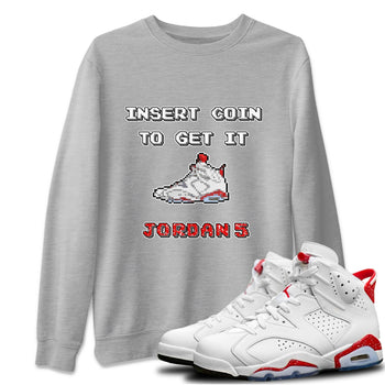 Jordan 6 Red Velvet Cookies Sneaker Match Tees Insert Coin Sneaker Tees Jordan 6 Red Velvet Cookies Sneaker Release Tees Unisex Shirts