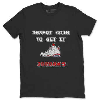 Jordan 6 Red Velvet Cookies Sneaker Match Tees Insert Coin Sneaker Tees Jordan 6 Red Velvet Cookies Sneaker Release Tees Unisex Shirts