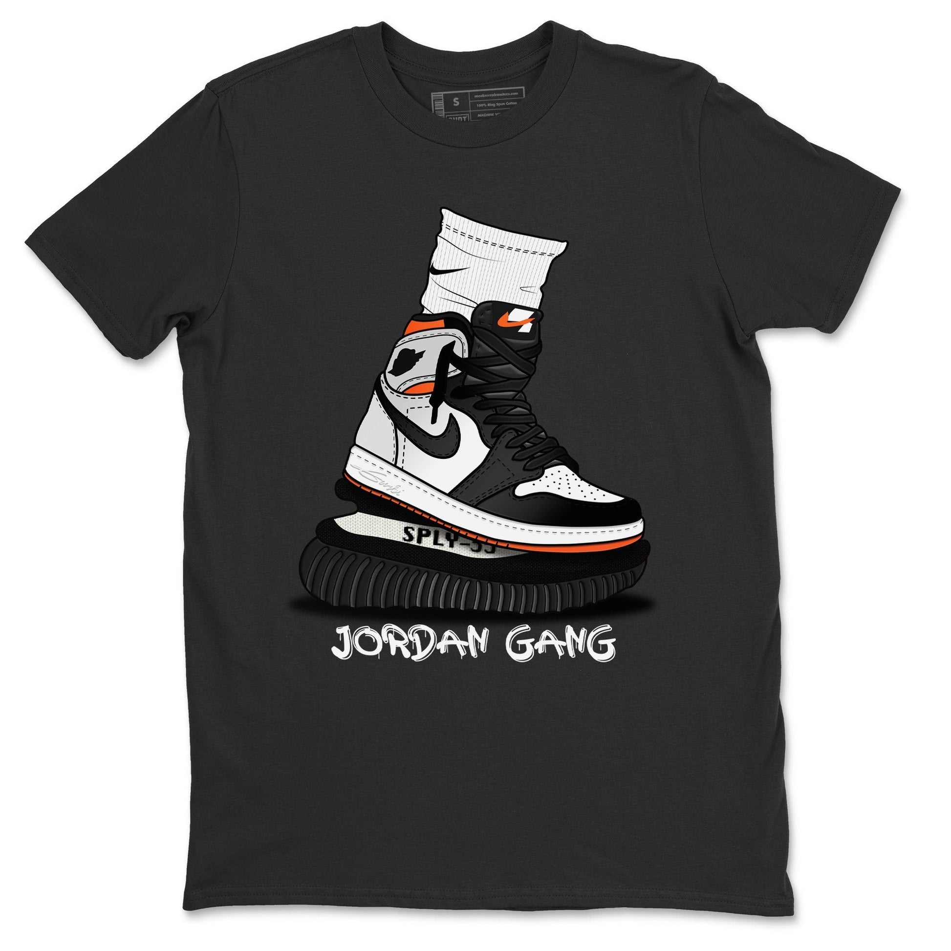 Jordan 1 Electro Orange Sneaker Match Tees Jordan Gang Sneaker Tees Jordan 1 Electro Orange Sneaker Release Tees Unisex Shirts