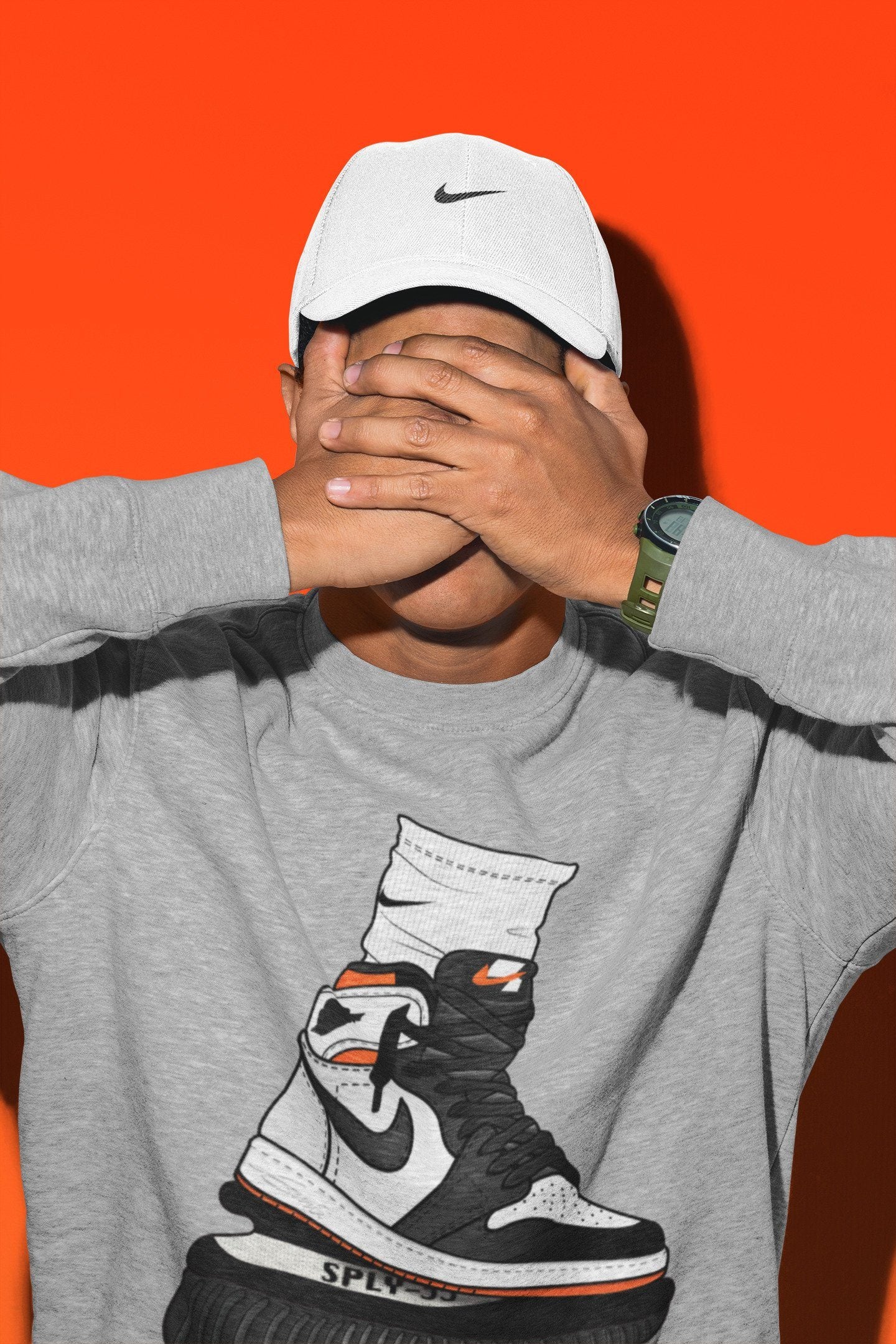 Jordan 1 Electro Orange Sneaker Match Tees Jordan Gang Sneaker Tees Jordan 1 Electro Orange Sneaker Release Tees Unisex Shirts