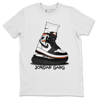Jordan 1 Electro Orange Sneaker Match Tees Jordan Gang Sneaker Tees Jordan 1 Electro Orange Sneaker Release Tees Unisex Shirts