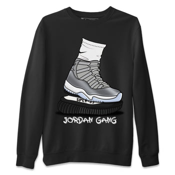 Jordan 11 Cool Grey Sneaker Match Tees Jordan Gang Sneaker Tees Jordan 11 Cool Grey Sneaker Release Tees Unisex Shirts