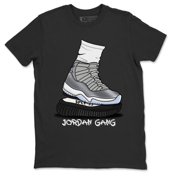 Jordan 11 Cool Grey Sneaker Match Tees Jordan Gang Sneaker Tees Jordan 11 Cool Grey Sneaker Release Tees Unisex Shirts