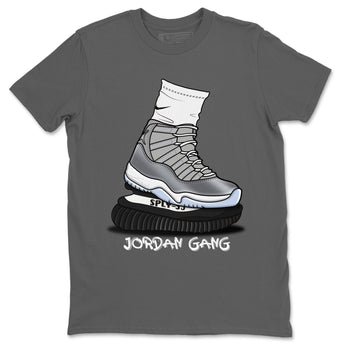Jordan 11 Cool Grey Sneaker Match Tees Jordan Gang Sneaker Tees Jordan 11 Cool Grey Sneaker Release Tees Unisex Shirts