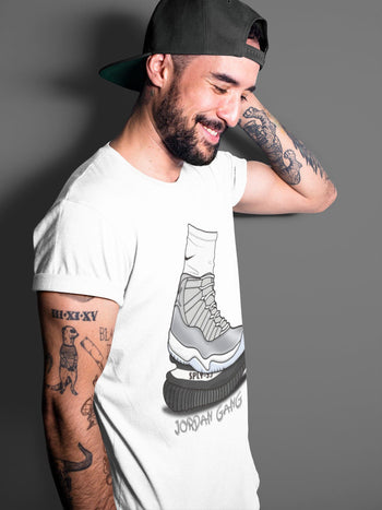 Jordan 11 Cool Grey Sneaker Match Tees Jordan Gang Sneaker Tees Jordan 11 Cool Grey Sneaker Release Tees Unisex Shirts