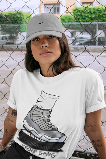 Jordan 11 Cool Grey Sneaker Match Tees Jordan Gang Sneaker Tees Jordan 11 Cool Grey Sneaker Release Tees Unisex Shirts