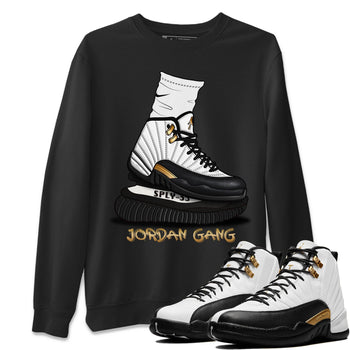 Jordan 12 Royalty Sneaker Match Tees Jordan Gang Sneaker Tees Jordan 12 Royalty Sneaker Release Tees Unisex Shirts