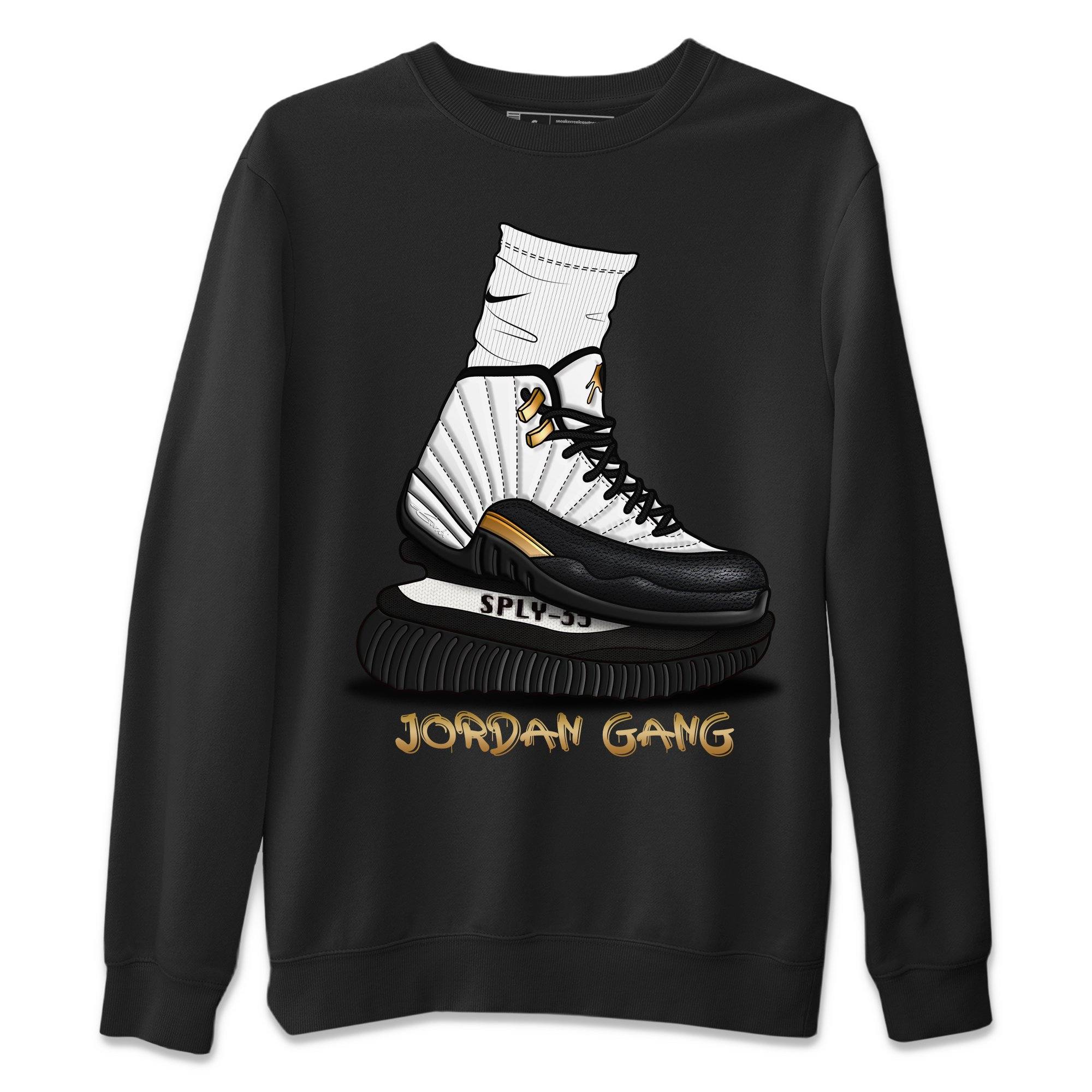 Jordan 12 Royalty Sneaker Match Tees Jordan Gang Sneaker Tees Jordan 12 Royalty Sneaker Release Tees Unisex Shirts