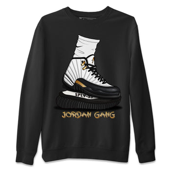 Jordan 12 Royalty Sneaker Match Tees Jordan Gang Sneaker Tees Jordan 12 Royalty Sneaker Release Tees Unisex Shirts