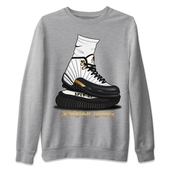 Jordan 12 Royalty Sneaker Match Tees Jordan Gang Sneaker Tees Jordan 12 Royalty Sneaker Release Tees Unisex Shirts