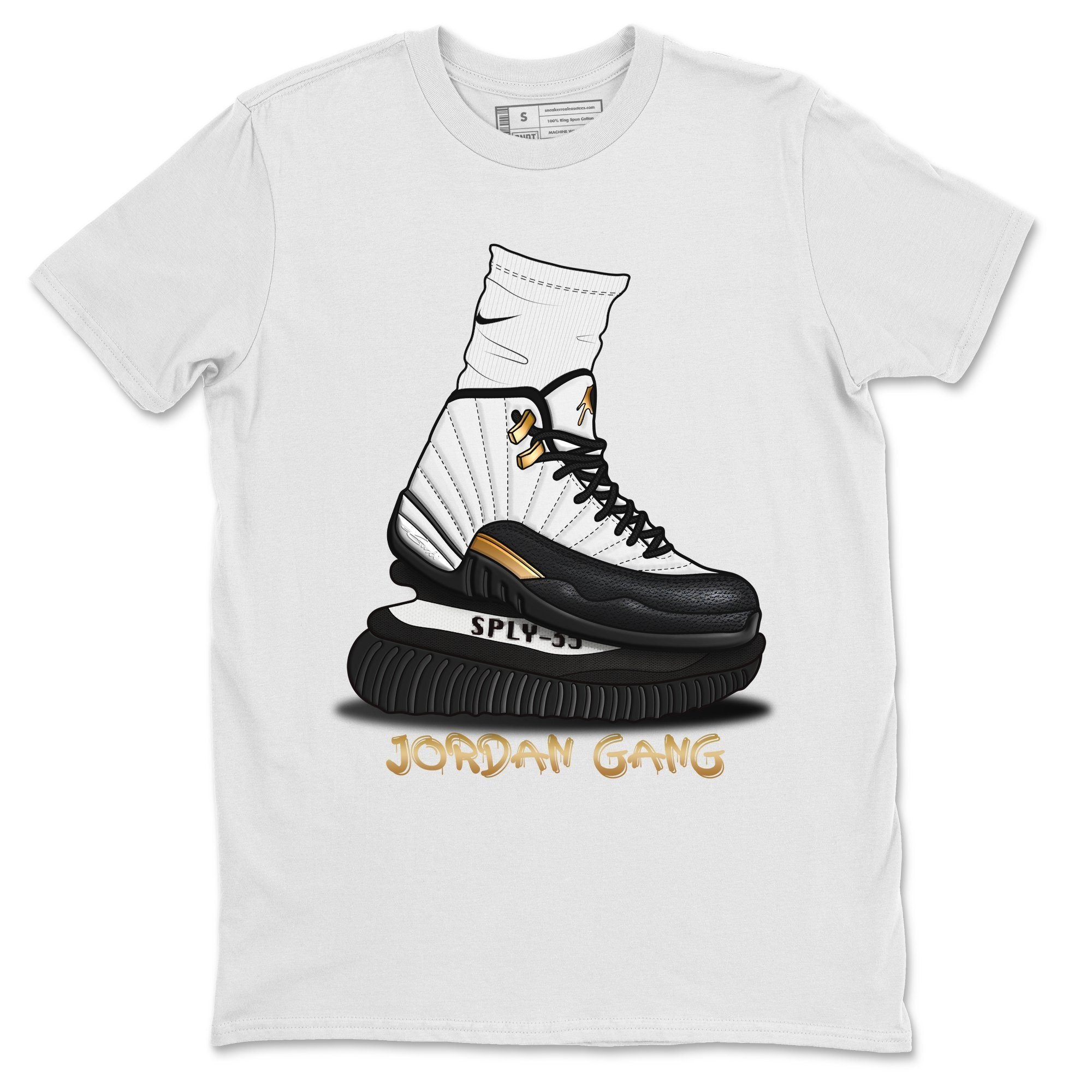 Jordan 12 Royalty Sneaker Match Tees Jordan Gang Sneaker Tees Jordan 12 Royalty Sneaker Release Tees Unisex Shirts