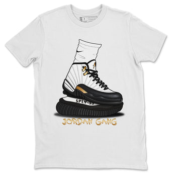 Jordan 12 Royalty Sneaker Match Tees Jordan Gang Sneaker Tees Jordan 12 Royalty Sneaker Release Tees Unisex Shirts