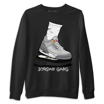 Jordan 3 Cool Grey Sneaker Match Tees Jordan Gang Sneaker Tees Jordan 3 Cool Grey Sneaker Release Tees Unisex Shirts