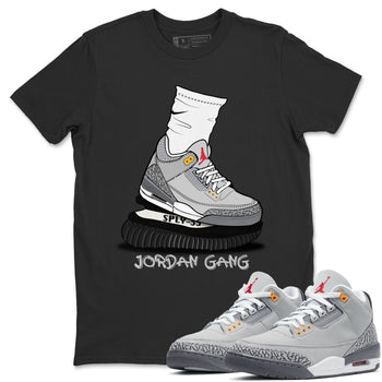 Jordan 3 Cool Grey Sneaker Match Tees Jordan Gang Sneaker Tees Jordan 3 Cool Grey Sneaker Release Tees Unisex Shirts