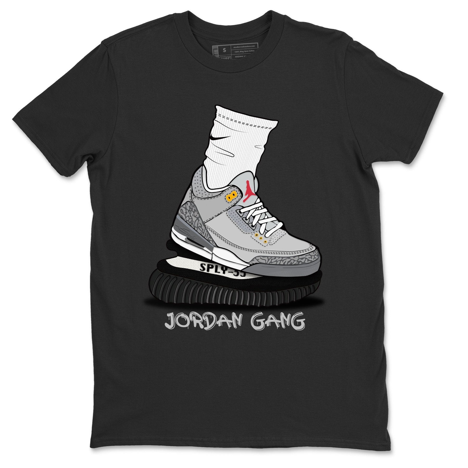 Jordan 3 Cool Grey Sneaker Match Tees Jordan Gang Sneaker Tees Jordan 3 Cool Grey Sneaker Release Tees Unisex Shirts