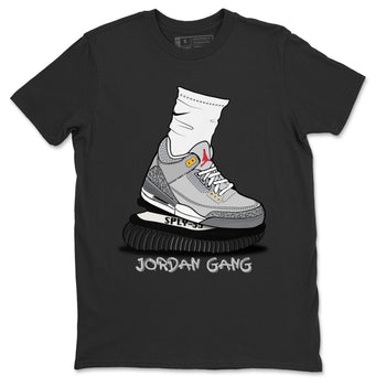 Jordan 3 Cool Grey Sneaker Match Tees Jordan Gang Sneaker Tees Jordan 3 Cool Grey Sneaker Release Tees Unisex Shirts
