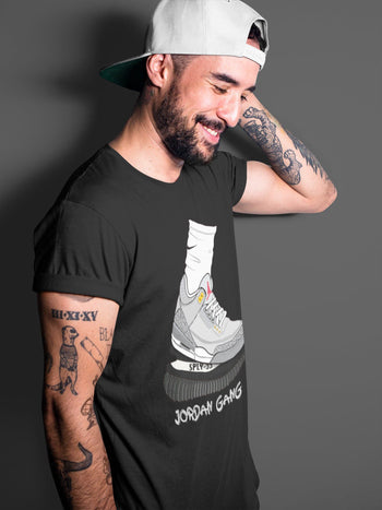 Jordan 3 Cool Grey Sneaker Match Tees Jordan Gang Sneaker Tees Jordan 3 Cool Grey Sneaker Release Tees Unisex Shirts