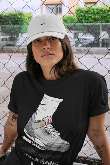 Jordan 3 Cool Grey Sneaker Match Tees Jordan Gang Sneaker Tees Jordan 3 Cool Grey Sneaker Release Tees Unisex Shirts
