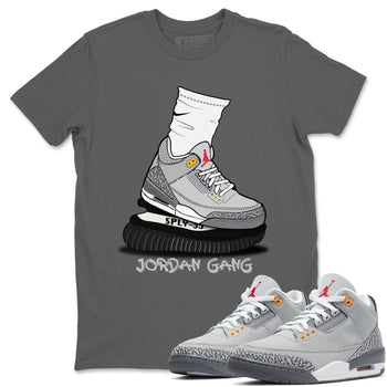 Jordan 3 Cool Grey Sneaker Match Tees Jordan Gang Sneaker Tees Jordan 3 Cool Grey Sneaker Release Tees Unisex Shirts
