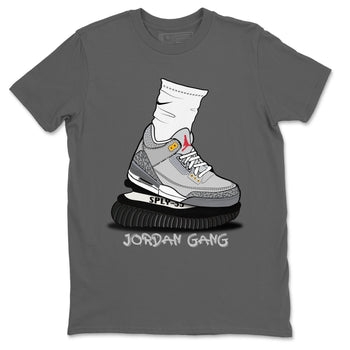 Jordan 3 Cool Grey Sneaker Match Tees Jordan Gang Sneaker Tees Jordan 3 Cool Grey Sneaker Release Tees Unisex Shirts