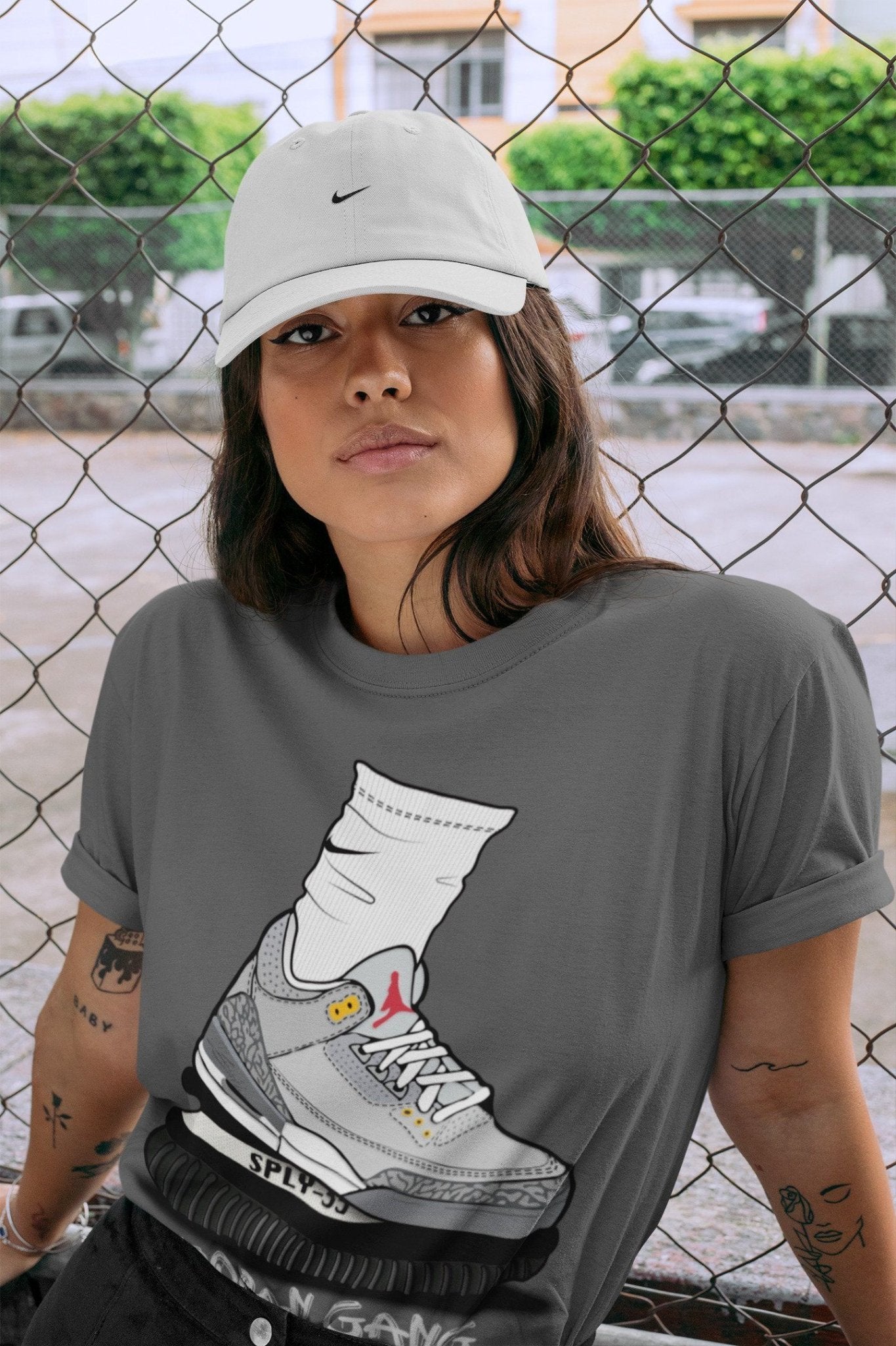 Jordan 3 Cool Grey Sneaker Match Tees Jordan Gang Sneaker Tees Jordan 3 Cool Grey Sneaker Release Tees Unisex Shirts