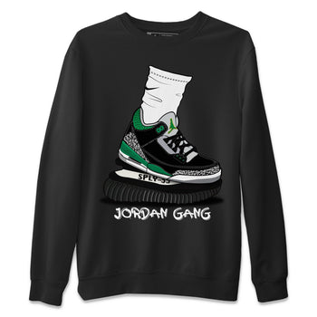 Jordan 3 Pine Green Sneaker Match Tees Jordan Gang Sneaker Tees Jordan 3 Pine Green Sneaker Release Tees Unisex Shirts