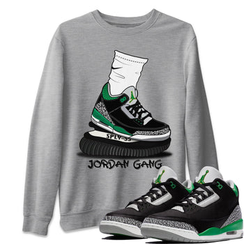 Jordan 3 Pine Green Sneaker Match Tees Jordan Gang Sneaker Tees Jordan 3 Pine Green Sneaker Release Tees Unisex Shirts