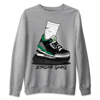 Jordan 3 Pine Green Sneaker Match Tees Jordan Gang Sneaker Tees Jordan 3 Pine Green Sneaker Release Tees Unisex Shirts