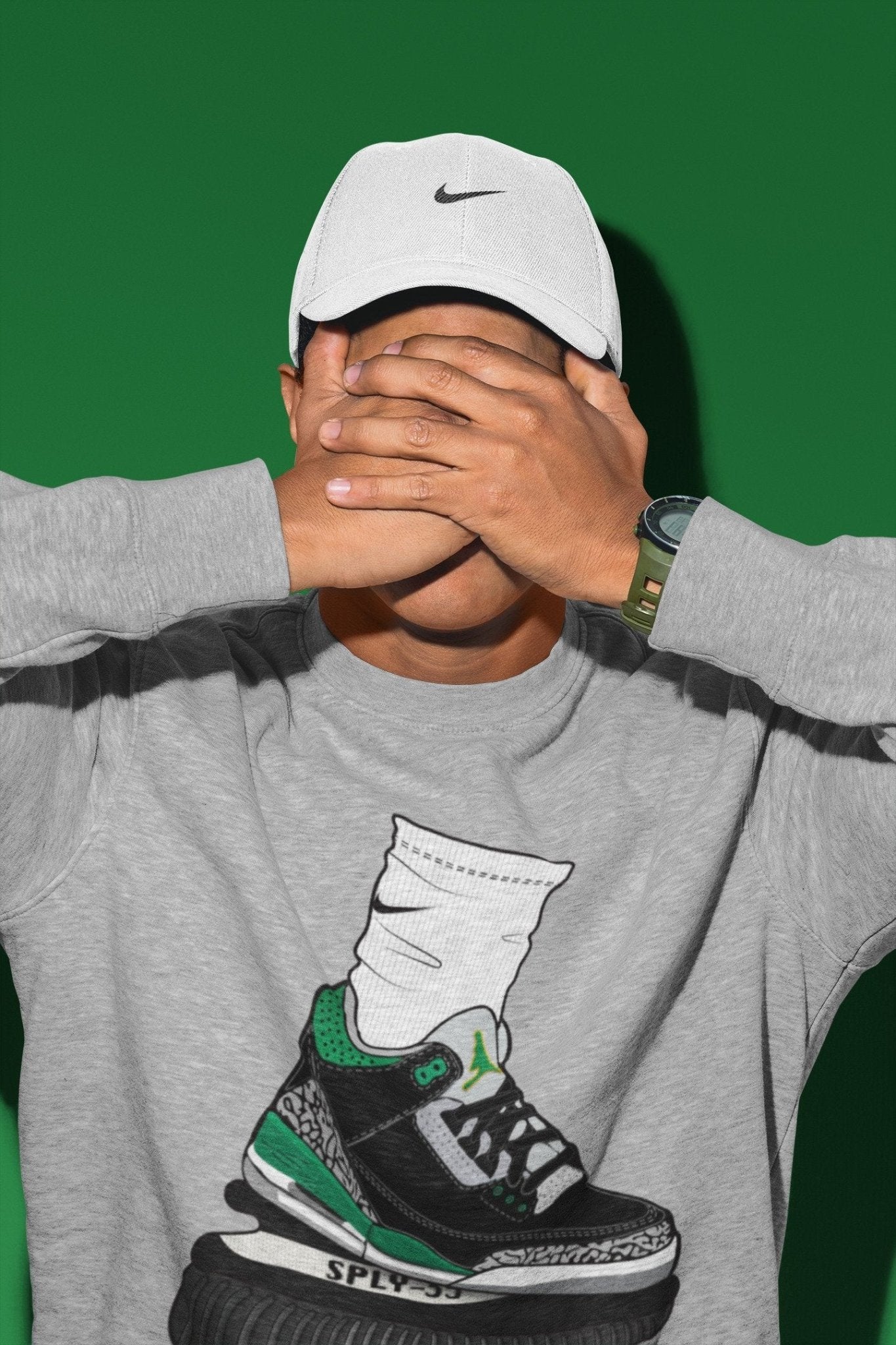 Jordan 3 Pine Green Sneaker Match Tees Jordan Gang Sneaker Tees Jordan 3 Pine Green Sneaker Release Tees Unisex Shirts