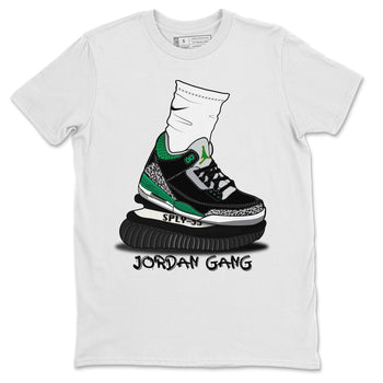 Jordan 3 Pine Green Sneaker Match Tees Jordan Gang Sneaker Tees Jordan 3 Pine Green Sneaker Release Tees Unisex Shirts