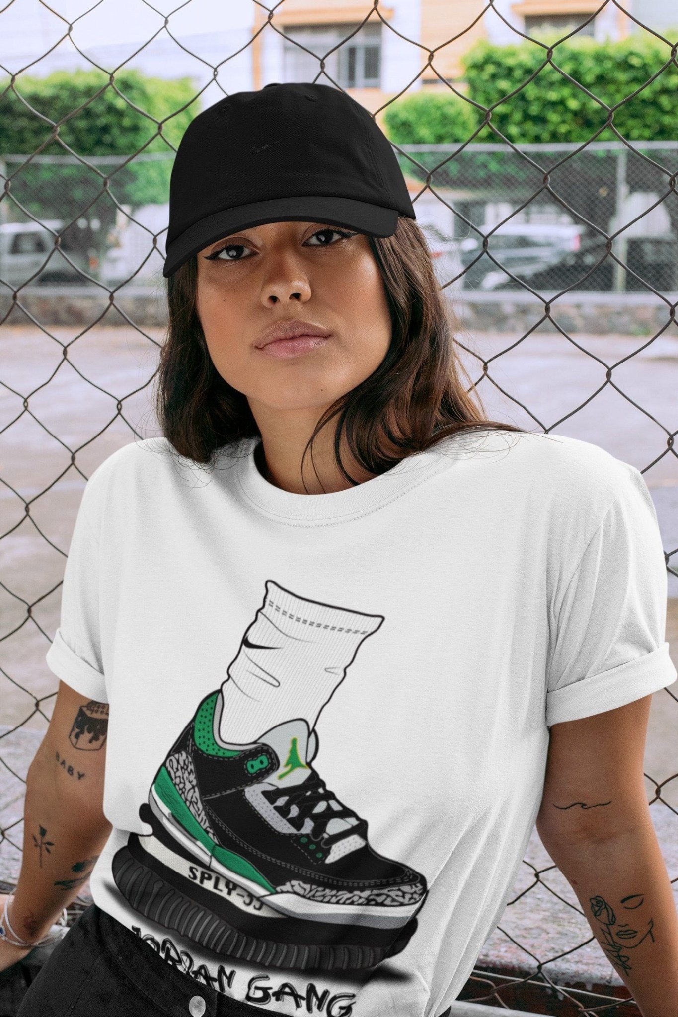 Jordan 3 Pine Green Sneaker Match Tees Jordan Gang Sneaker Tees Jordan 3 Pine Green Sneaker Release Tees Unisex Shirts