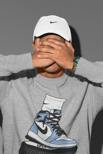 Jordan 1 University Blue Sneaker Match Tees Jordan Gang Sneaker Tees Jordan 1 University Blue Sneaker Release Tees Unisex Shirts