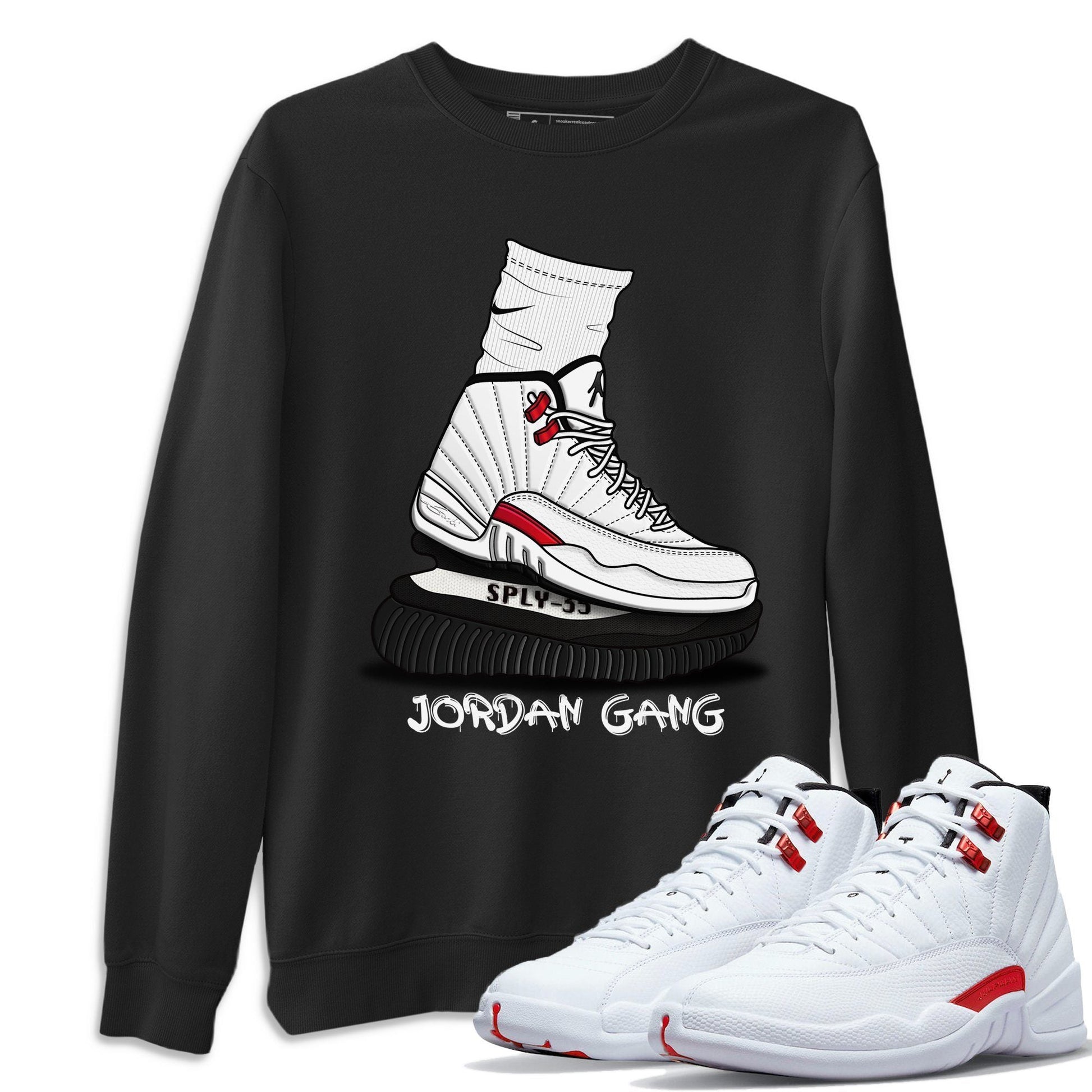 Jordan 12 Twist Sneaker Match Tees Jordan Gang Sneaker Tees Jordan 12 Twist Sneaker Release Tees Unisex Shirts