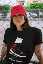 Jordan 1 Bred Patent Sneaker Match Tees Jordan Gang Sneaker Tees Jordan 1 Bred Patent Sneaker Release Tees Unisex Shirts