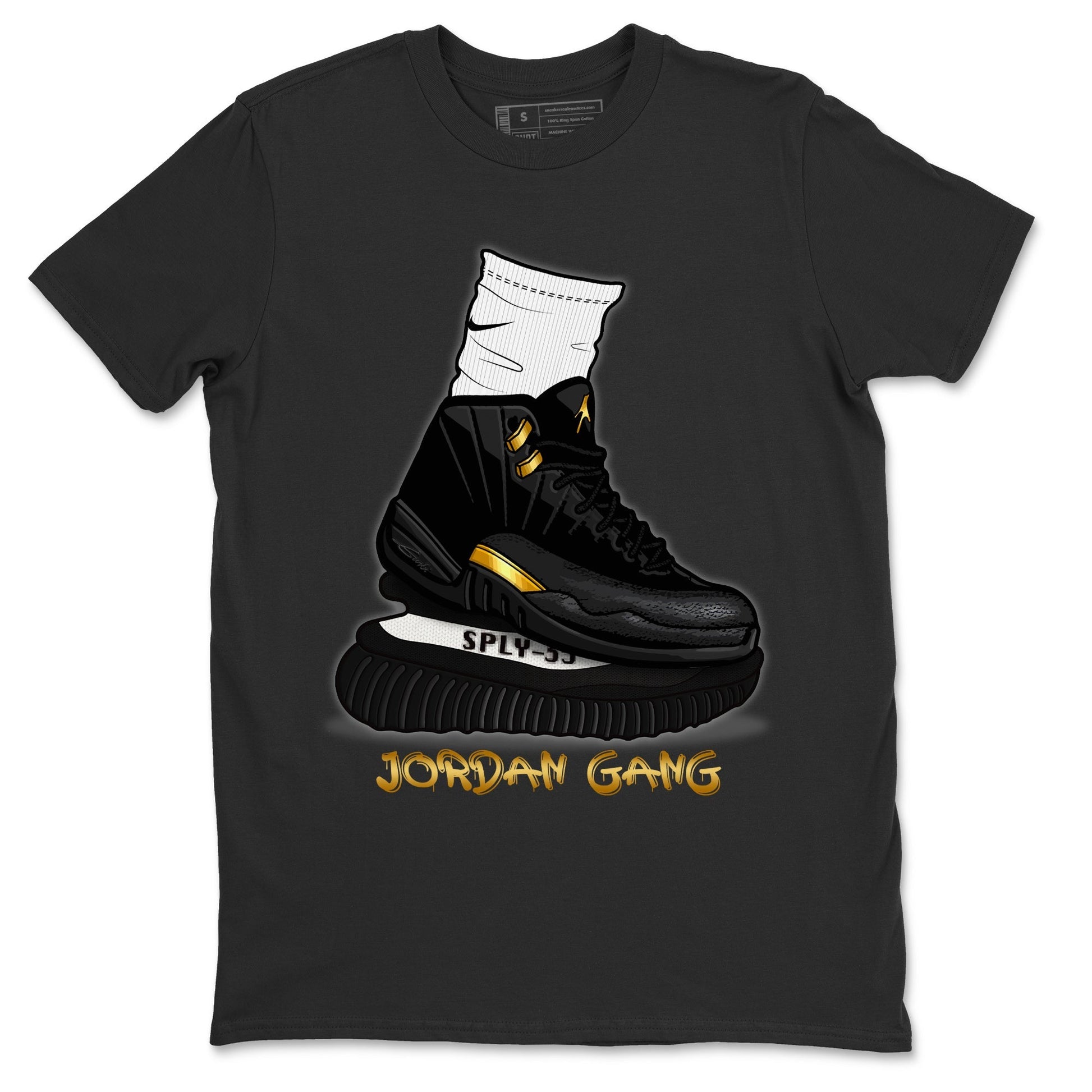 Jordan 12 Black Taxi Sneaker Match Tees Jordan Gang Sneaker Tees Jordan 12 Black Taxi Sneaker Release Tees Unisex Shirts