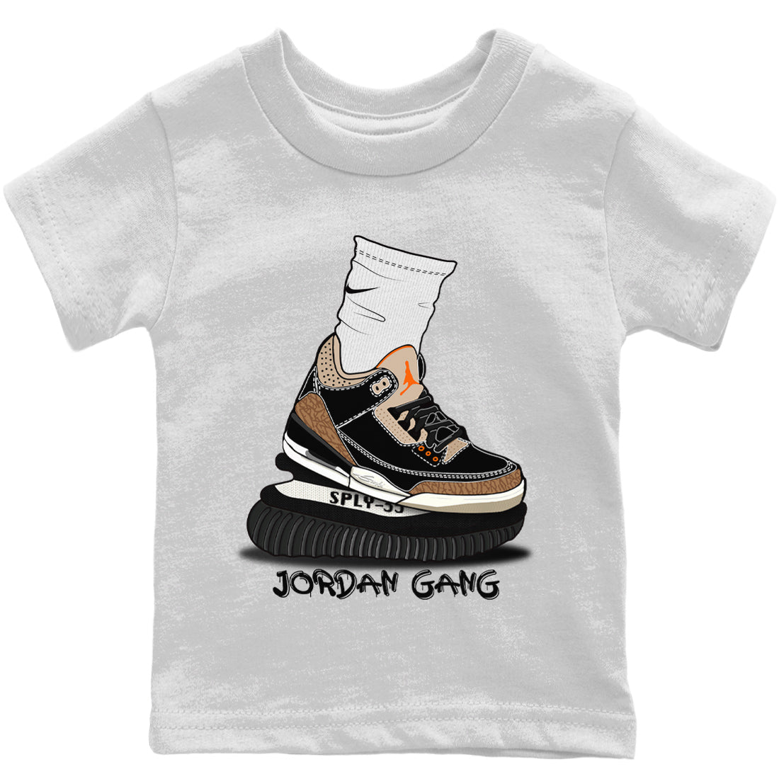 Jordan 3 Desert Elephant Sneaker Match Tees Jordan Gang Sneaker Tees Jordan 3 Desert Elephant Sneaker Release Tees Kids Shirts