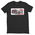 Jordan 1 Chicago Sneaker Match Tees Jordan Plate Sneaker Tees Jordan 1 Chicago Sneaker Release Tees Unisex Shirts