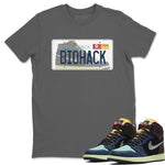 Jordan 1 Bio Hack Sneaker Match Tees Jordan Plate Sneaker Tees Jordan 1 Bio Hack Sneaker Release Tees Unisex Shirts