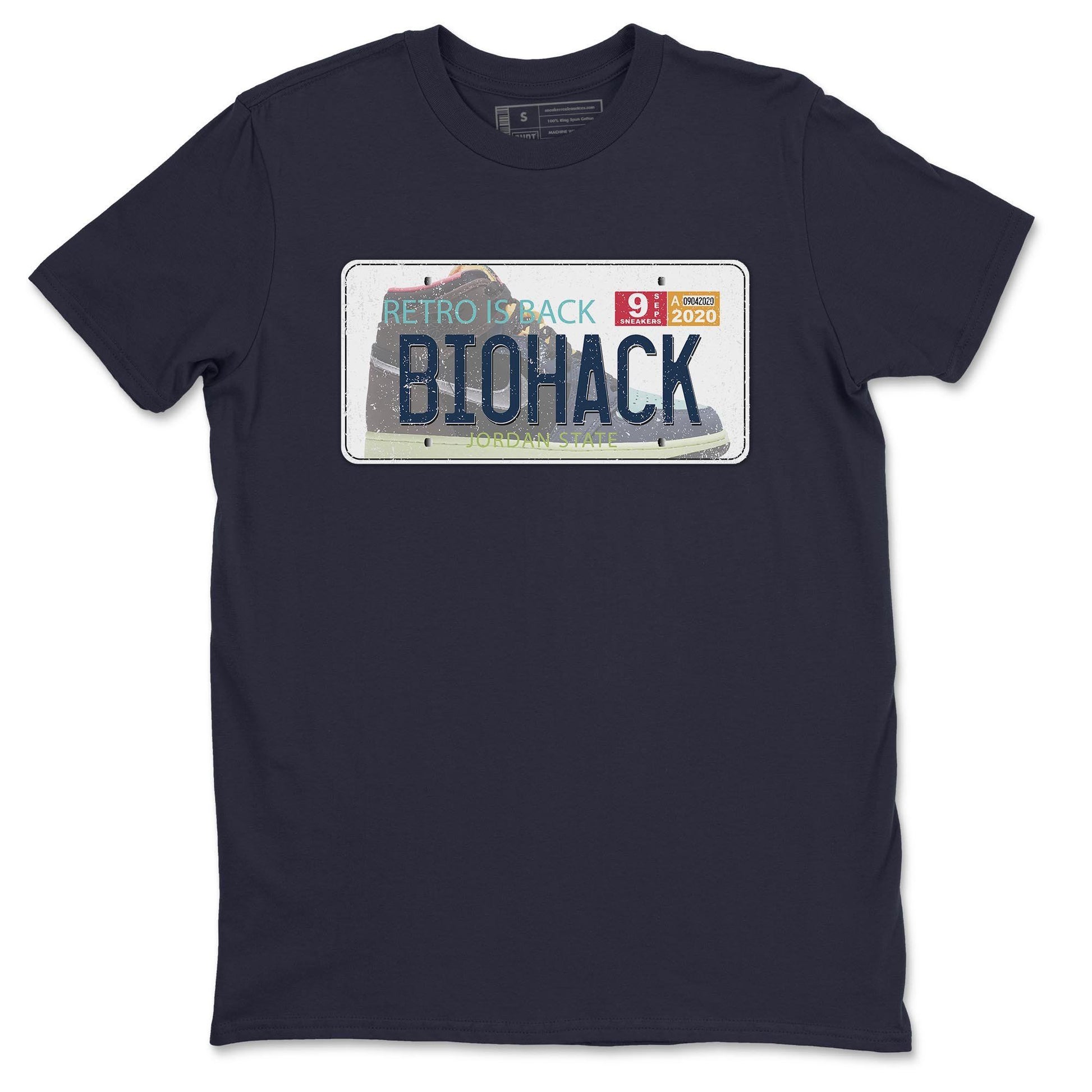 Jordan 1 Bio Hack Sneaker Match Tees Jordan Plate Sneaker Tees Jordan 1 Bio Hack Sneaker Release Tees Unisex Shirts